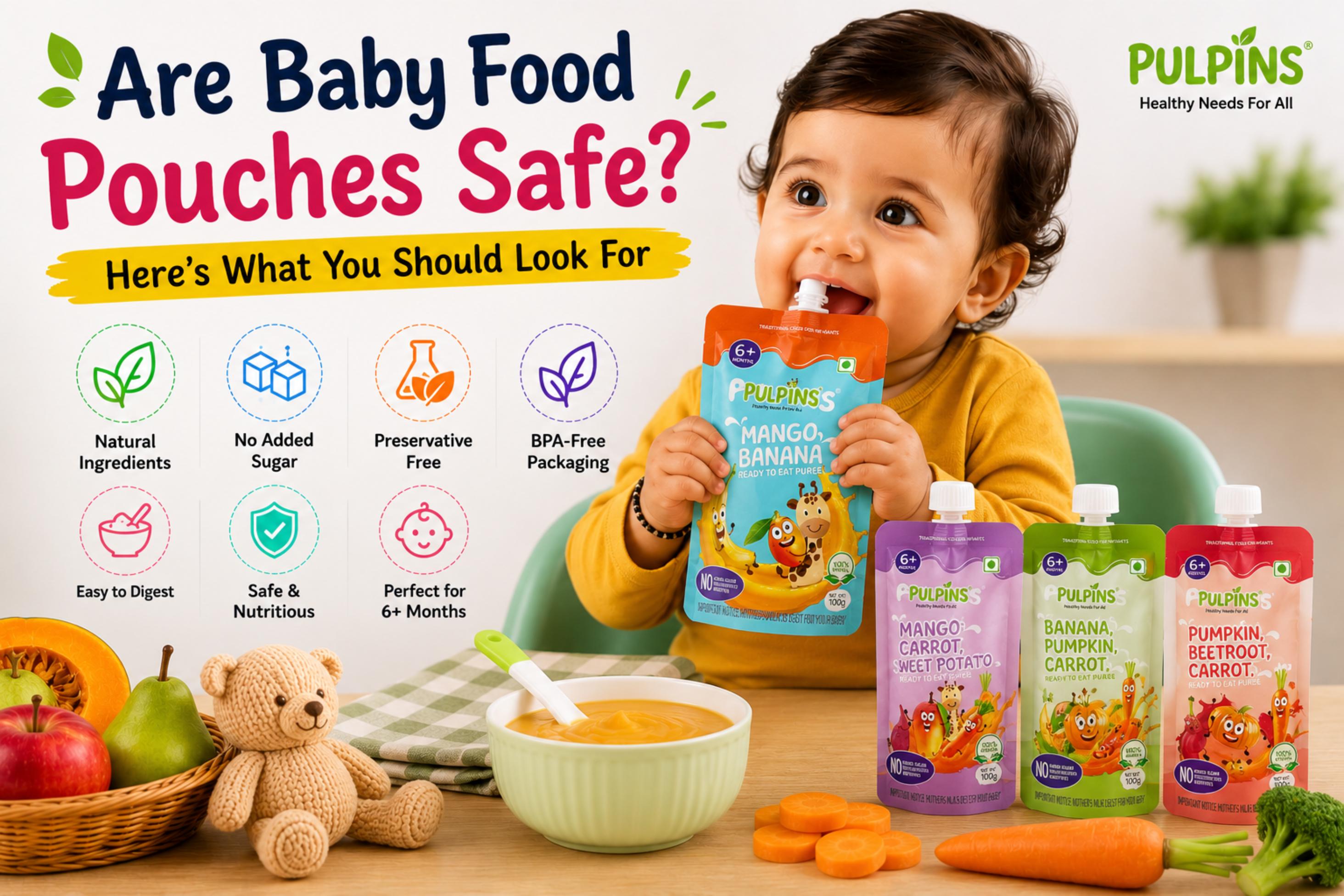 Are Baby Food Pouches Safe? Here's What You Should Actually Look For