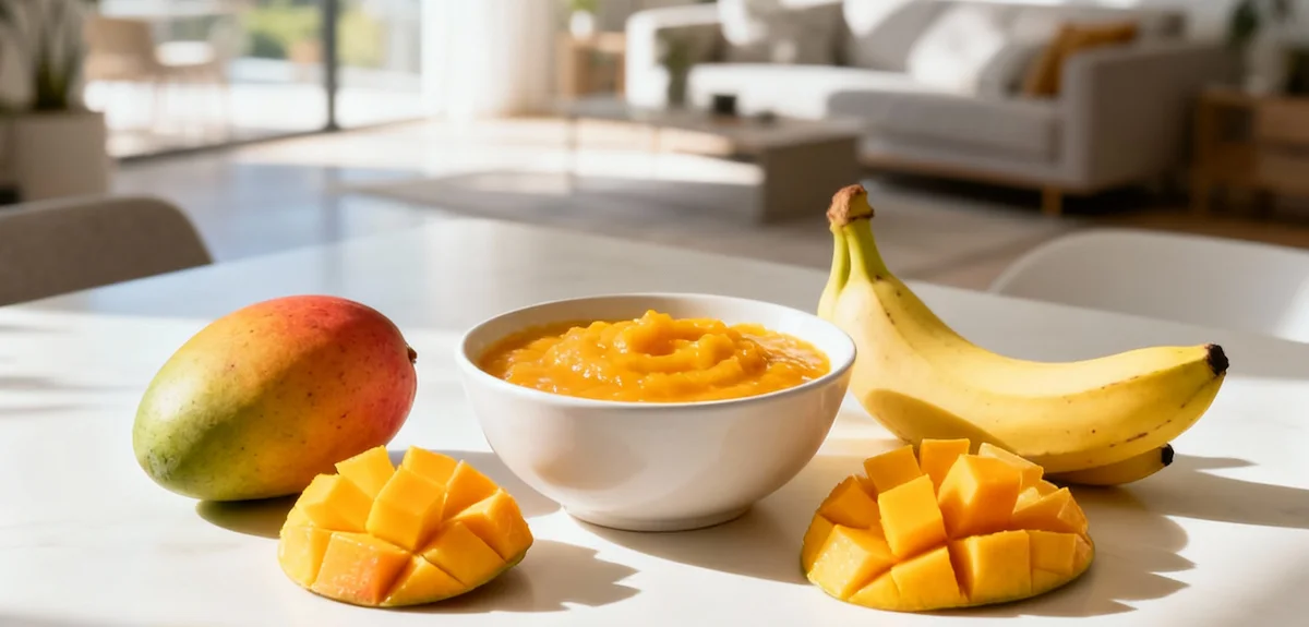Banana & Mango: Natural Energy Foods for Growing Babies