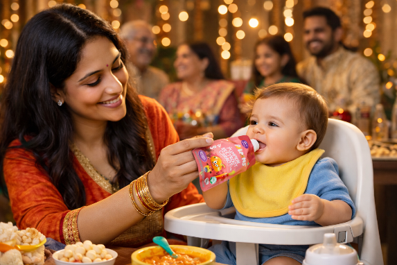 Feeding Your Baby During Festivals and Family Gatherings
