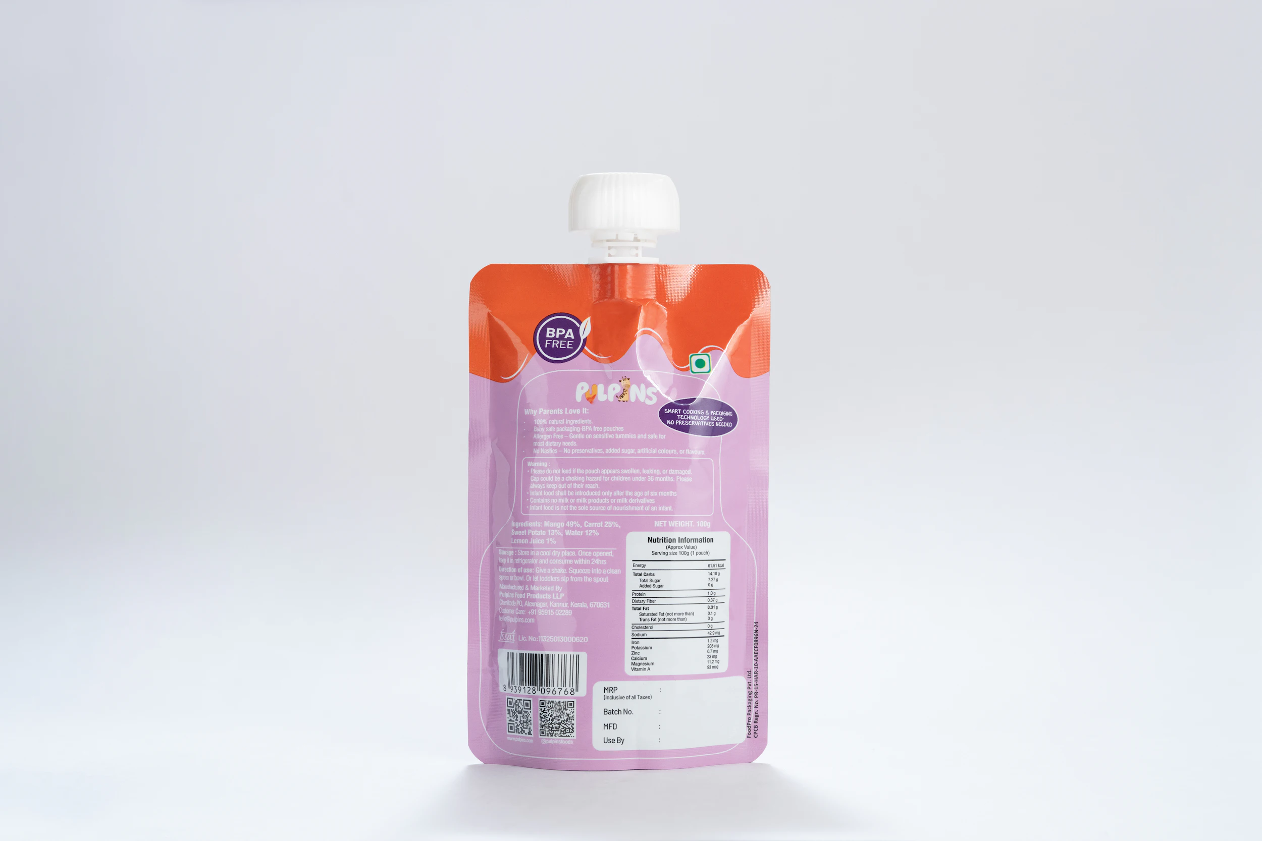 Pulpins Purees Trial Combo Pack