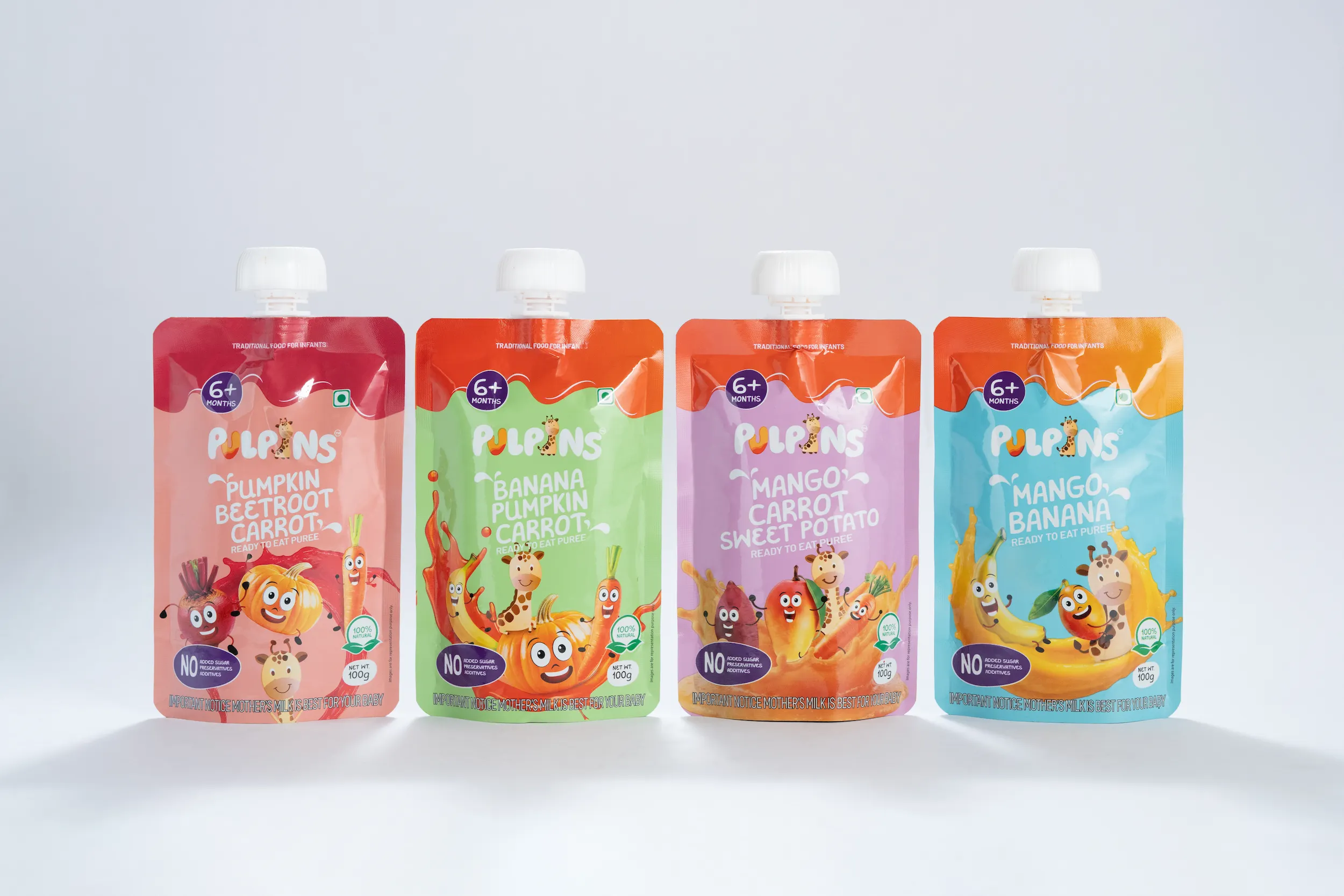 Pulpins Purees Trial Combo Pack