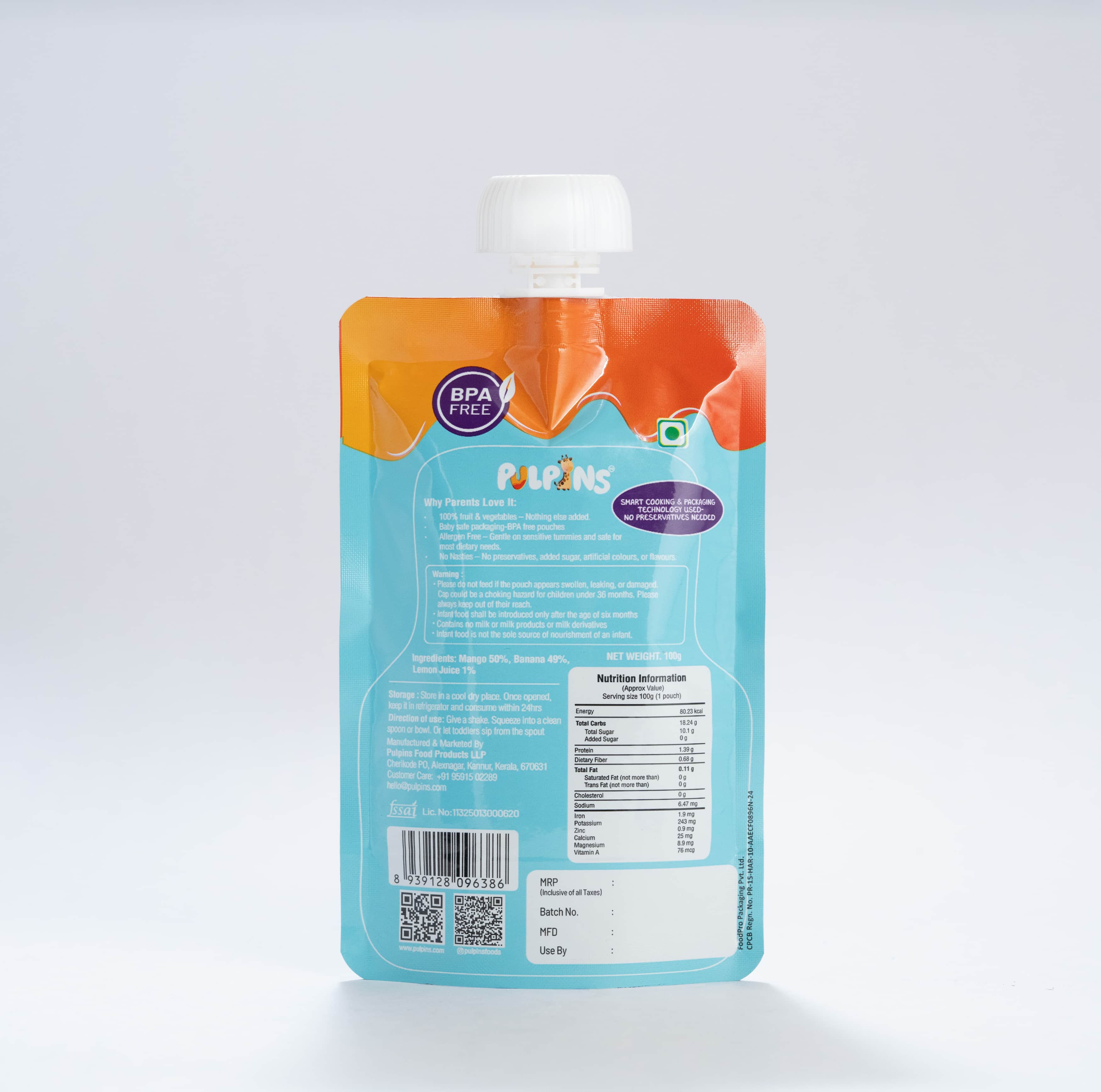 Pulpins Purees Trial Combo Pack