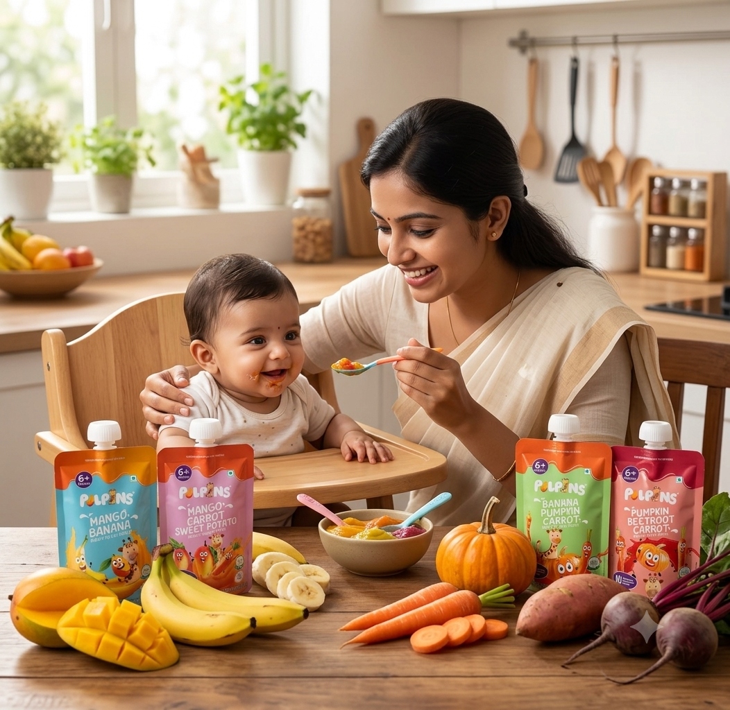 Why Food Variety Matters When Choosing Baby Food for 6+ Months